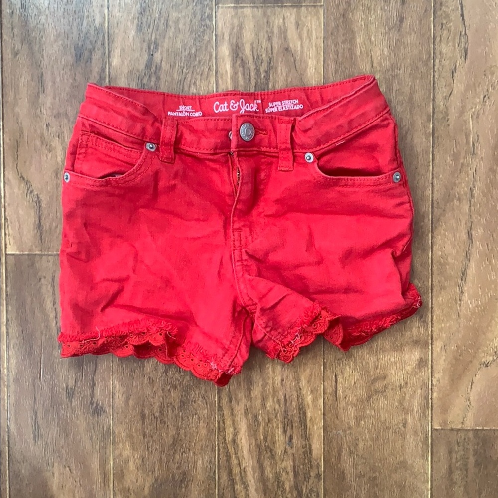 NWT RED SHORTS